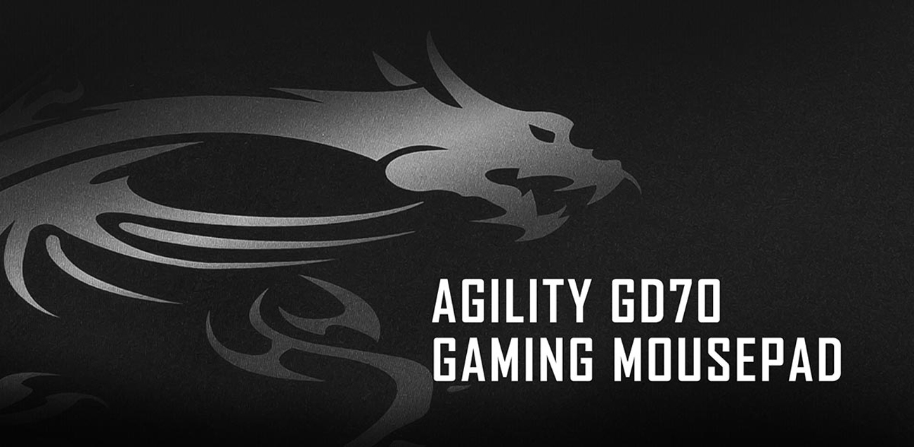 MSI AGILITY Gaming Mouse Pad-GD70
